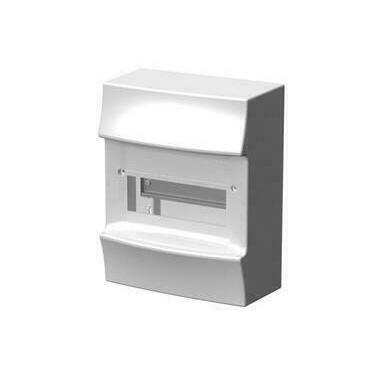 Rozvodnice nástěnná ABB 1SPE007717F0300, IP41/8M, Mistral41W bez. N/PE, bez dvířek