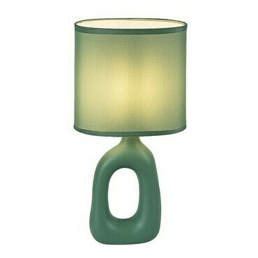 Stolní lampa Sylira zelená E14 1×40W RABALUX 74071