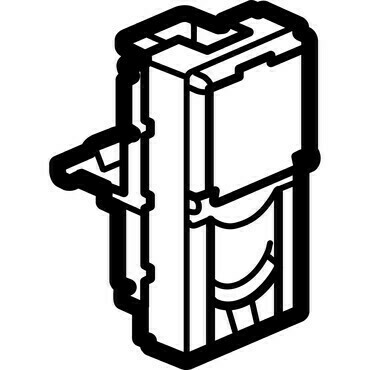 Zásuvka telef. 1xRJ11 LEG 078730 Mosaic 1M bílá