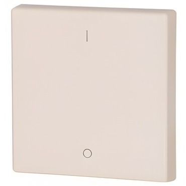 EATON 147590 CWIZ-01/12 Kryt RF tlačítka 55x55mm 1-0, Krémová, matná