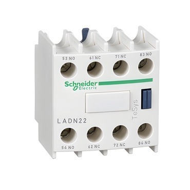 Pomocný kontakt SCHNEIDER LADN22 montáž čelně, 2"Z" +2"V"