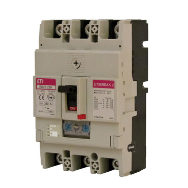 ETI 004671917 kompaktní jistič, EB2S 250/4SA 200A 4p