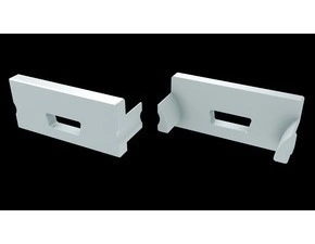 Koncovka profilu GREENLUX EC-PROFIL TERRA WHITE HO (12-0141-00)