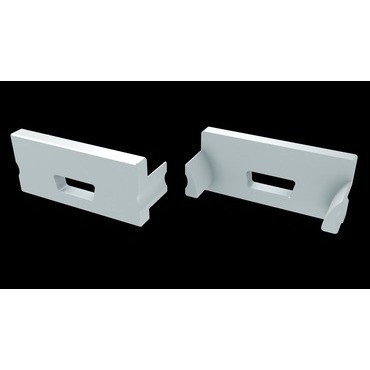 Koncovka profilu GREENLUX EC-PROFIL TERRA WHITE HO (12-0141-00)