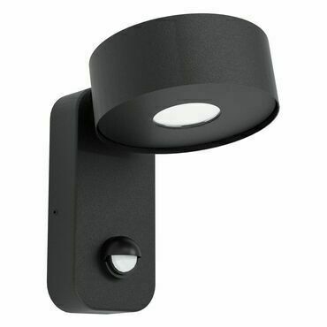 Svítidlo venkovní EGLO AL-LED-WL M.SENSOR SCHWARZ PALOSCO, nástěnné