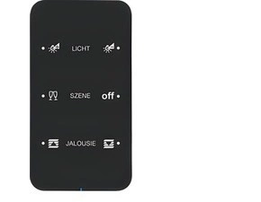 HAG 75143165 Dotykový sensor 3-násobný komfort, Berker R.1, sklo, černá