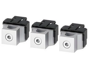 Bloková svorka 3VA9103-0JB11 3VA9103-0JB11, Cu/Al kabely 1,5 ÷ 50 mm2, 3 ks, pro 3VA20, 3VA21
