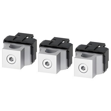 Bloková svorka 3VA9103-0JB11 3VA9103-0JB11, Cu/Al kabely 1,5 ÷ 50 mm2, 3 ks, pro 3VA20, 3VA21