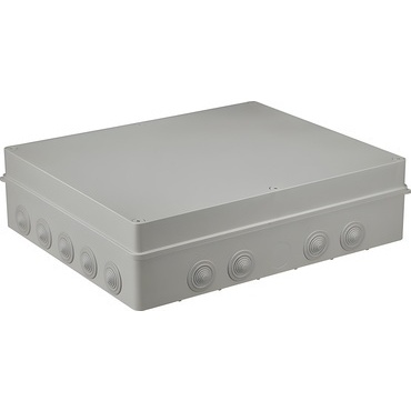 SEZ S-BOX 806 SK Krabice 460x380x120 mm, 18 kruhových průchodek, IP 55