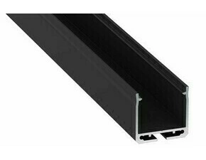 LED profil GREENLUX AL-PROFIL DILEDA BLACK 2M (10-0185-20)
