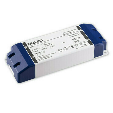 LED driver napěťový MC LED 100W, DC 12V/8,3A, IP20, plastové provedení se svorkovnicí