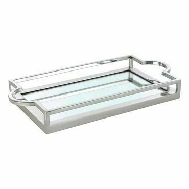 Podnos SAVANT stříbrná 450×230 mm EGLO