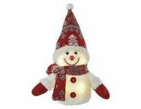 EMOS DCFW04 4LED SNOWMAN 25CM WW