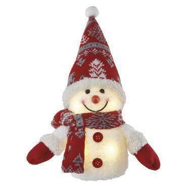 EMOS DCFW04 4LED SNOWMAN 25CM WW