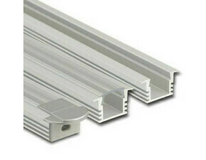 Profil vestavný MC LED VL, 22x13 mm, bez difuzoru, 2 m