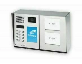 Tablo zvonkové CZECHPHONE 4004005940, E-INK MELODY, 22 jmenovek, MIFARE
