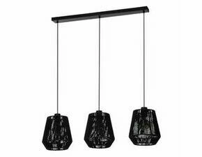 EGLO HL/3 E27 SCHWARZ/PAPIERSEIL 'PERSLEY'