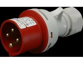 Vidlice 400V SEZ IVN 3243 IP 44, 32 A, 4-pól