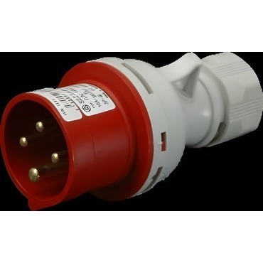 Vidlice 400V SEZ IVN 3243 IP 44, 32 A, 4-pól