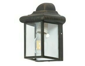 Venkovní nástěnné svítidlo Norvich antická zlatá E27 1×60W RABALUX 8754