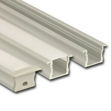 Profil vestavný MC LED VT, 23x15 mm, bez difuzoru, 2 m
