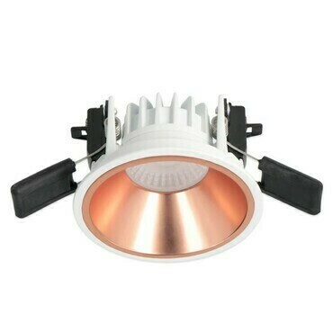 LED podhledové svítidlo MC LED Jolly 8 UGR, 8W, 3CCT (2700K, 3000K, 4000K), 60°, IP44, bílá barv (5)