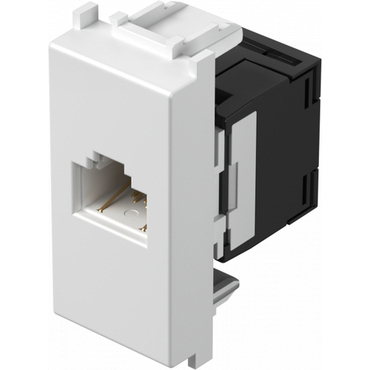 TEM KM39PW-U ZÁSUVKA KS CAT6 SCH RJ45 8/8 1M