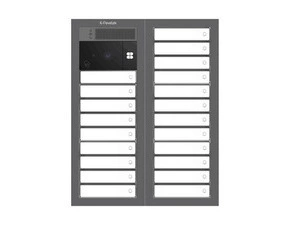 DV SYSTEM: 18 až 21 tlačítek + KAMERA + BOD Lite: čtečka RFID čipů MIFARE 13,56MHz (3M+3M) - Do zdi
