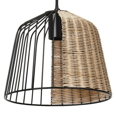 LED svítidlo dekorativní LEDVANCE DECOR CAGE BELL PENDANT E27 BK
