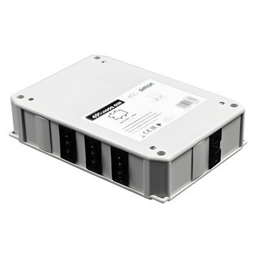 Krabice rozvodná jednookruhová SIMON 480 49116000-039, 1vstup GST18i+6 výstup GST18i