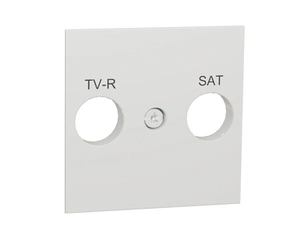 SCHN NU944118 Unica - Centrální deska pro TV-R/SAT zásuvku, Bílá