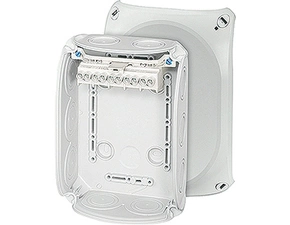 HEN DK 1006 GZ Krabcová rozvodka pro vnitřní a venkovní chráněné instalace IP 66, se svorkovnicí do