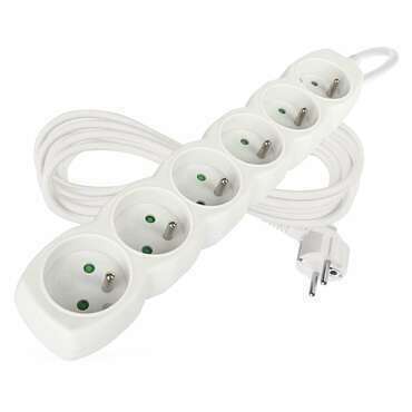 Kabel prodlužovací EMOS P0615, 6Z 5M