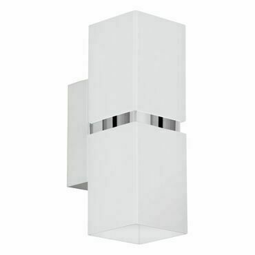 Svítidlo nástěnné EGLO WL 2 GU10 CHROM WEISS PASSA