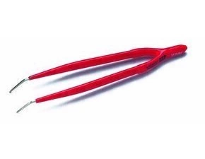 CIMCO 103112 Izolovaná pinzeta zahnutá - 150 mm