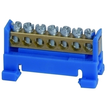 Svorkový blok OEZ:44472 PD-RB-SB7N, pro N, 7 x 16 mm2, izolační držák
