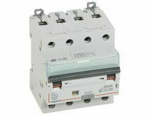 Chránič kombinovaný LEGRAND 411247 DX3 KOMB. 4P C32 30MA F 6KA