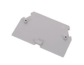 BEČOV B641211 Koncová přepážka RSA 6 A / RSA 10 A - šedá