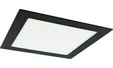 LED svítidlo vestavné GREENLUX LED120 VEGA-S Black 24W NW, černá