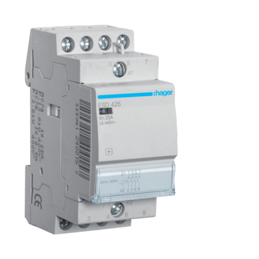 HAG ESD425 Stykač 25A, 4S, 24V AC