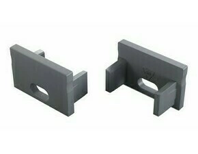 Koncovka profilu GREENLUX EC-PROFIL FMN SILVER LACQUERED HO (12-1705-00)