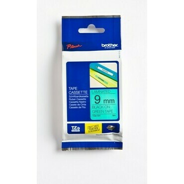 BROTHER  Páska 9  TZe-721 zelená/černá