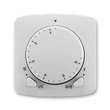 Termostat univerzální ABB Tango 3292A-A10101 S, , šedá, s ot.nast. teploty (ovl. jedn.)
