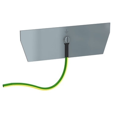 SCHN NU9801 Unica - Kovová přepážka pro vertikální jednotku 2x10m