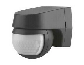 Detektor pohybu OSRAM SENSOR WALL 110DEG, IP44, přisazený, černá