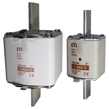 ETI 004114401 pojistka, NH2 gTR 108A/400V 75kVA