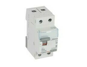 Chránič dvoupolový LEGRAND 411532 TX3 CHRÁN. 2P 80A 300MA AC