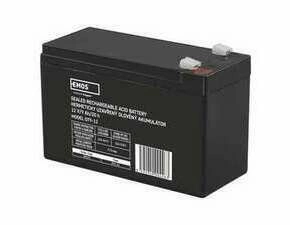 Akumulátor olověný EMOS SLA 12V 9AH FAST.6,3 MM B9675
