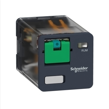 SCHN RUMC21BD Univerzální 2P pin, 10 A, 24 V DC, test. tl. RP 0,09kč/ks