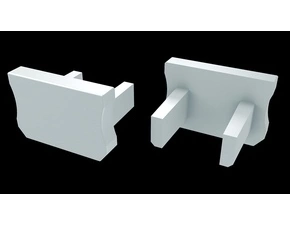 Koncovka profilu GREENLUX EC-PROFIL X WHITE (12-0081-01)